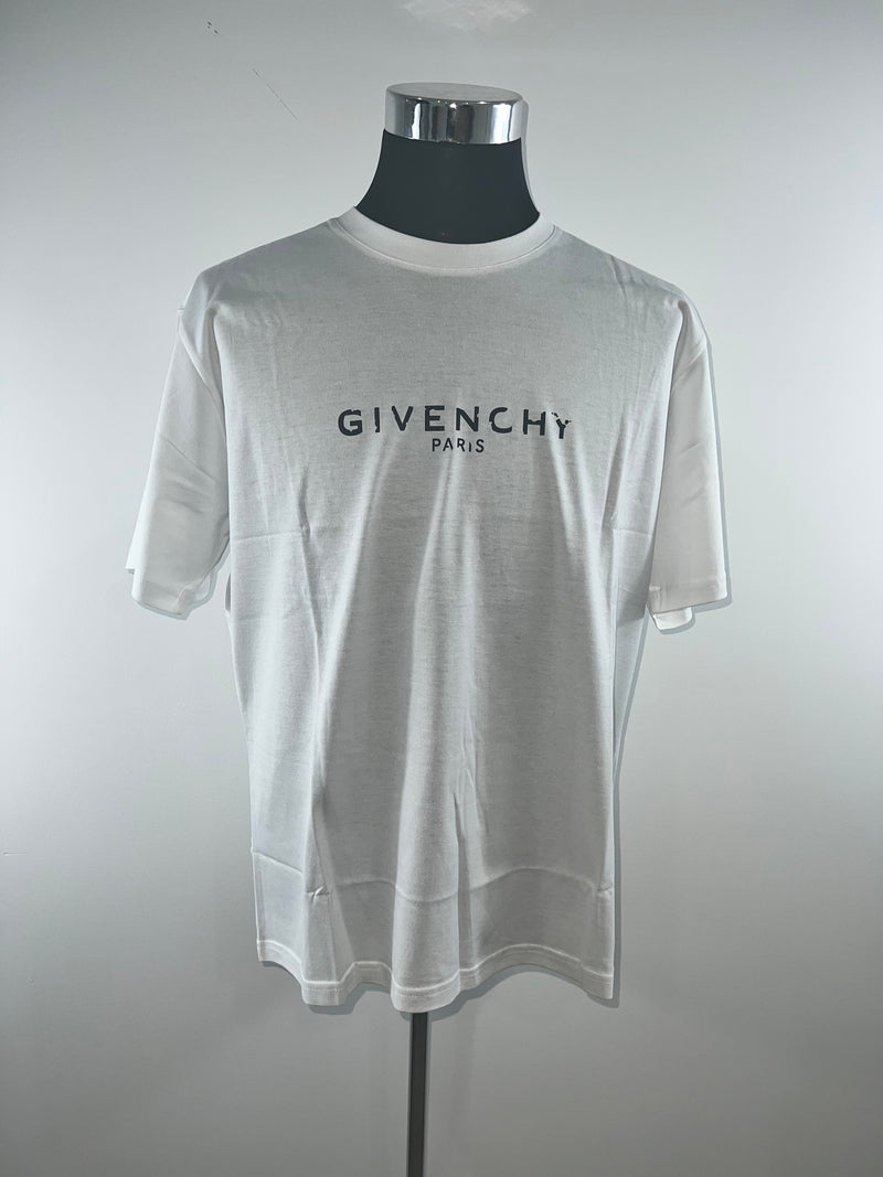 ripped logo-print T-shirt, Givenchy